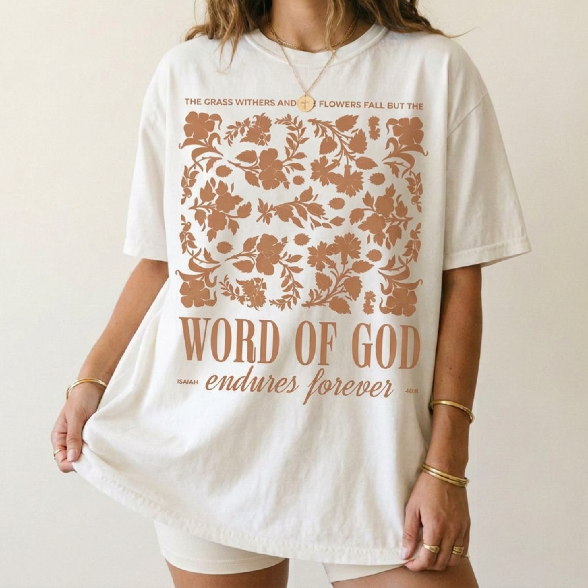 Word Of God Tee | Terracotta