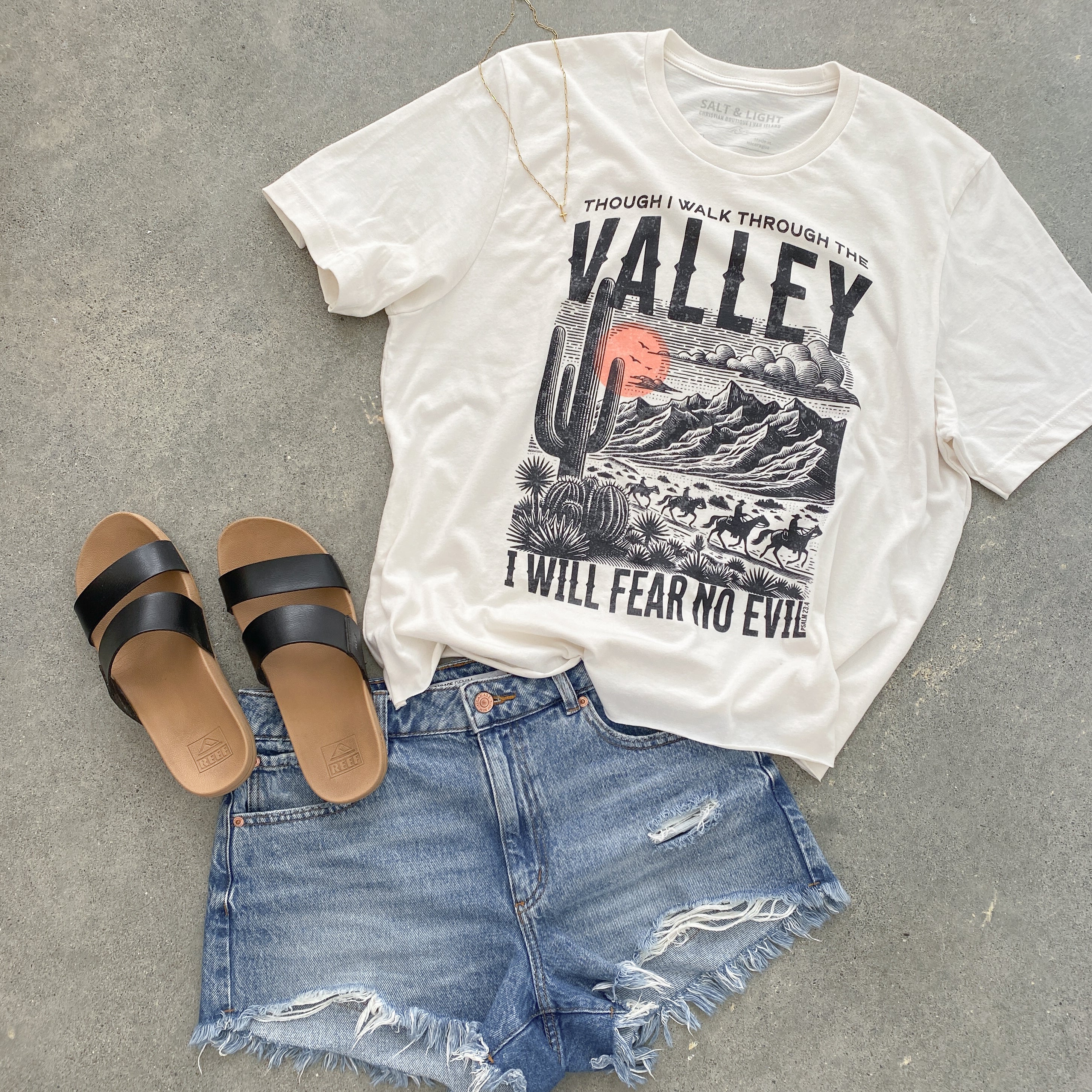 Through the Valley Tee