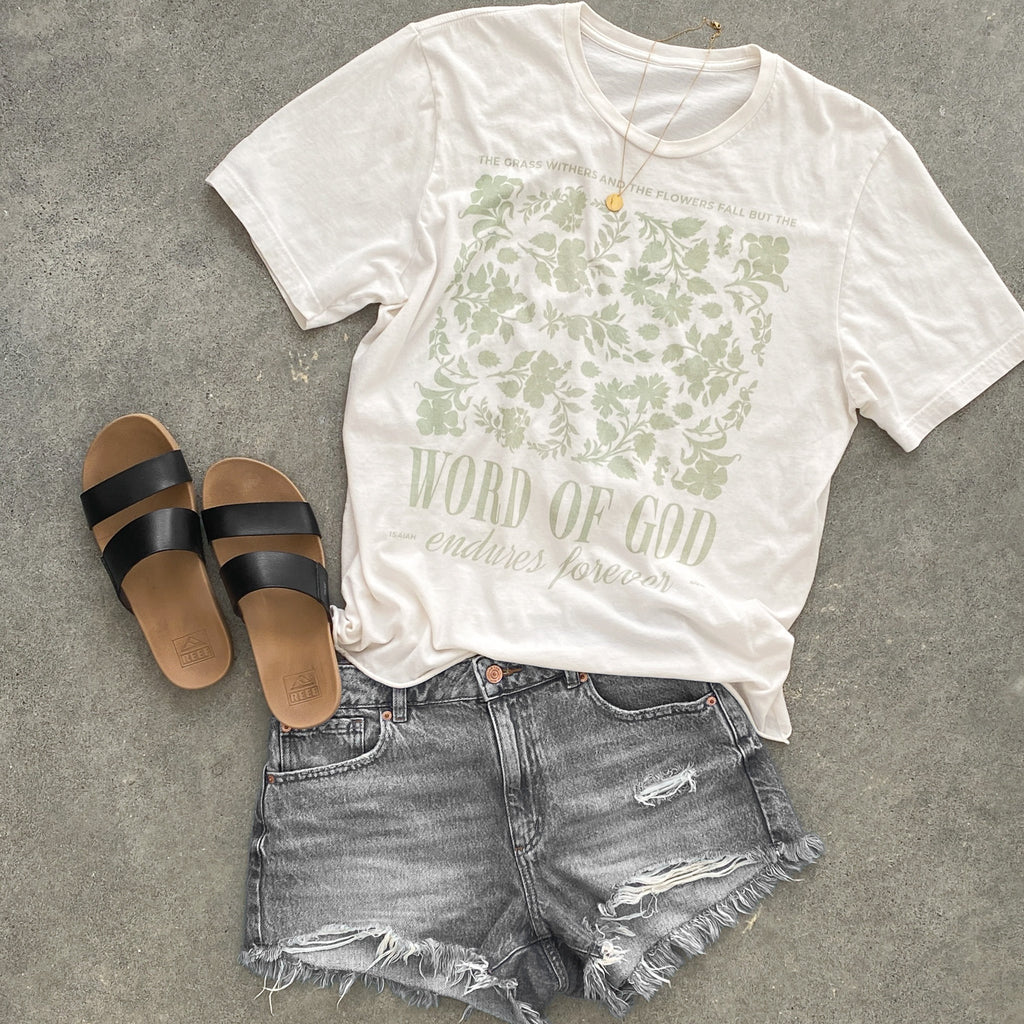 Word of God Tee | Sage
