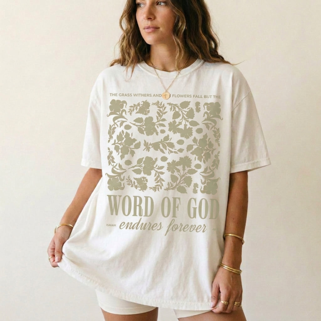 Word of God Tee | Sage