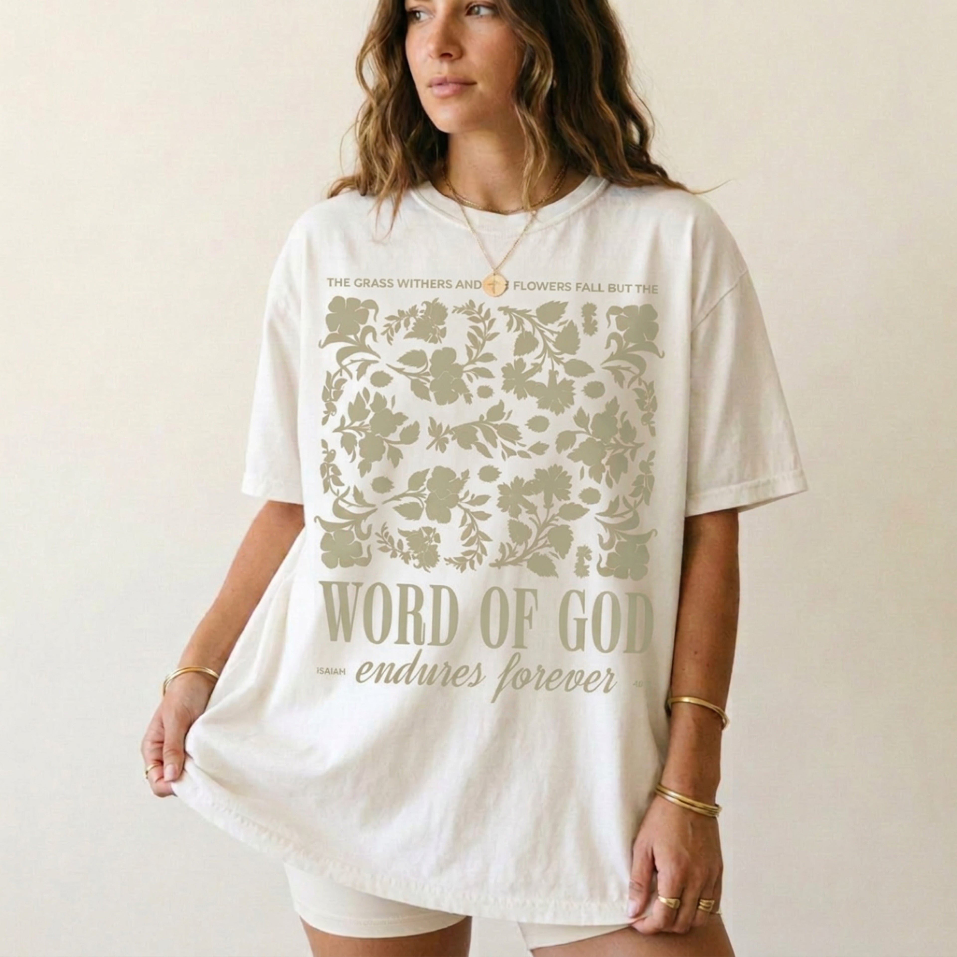 Word of God Tee | Sage