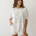 Spirit of the Lord Tee | Sage